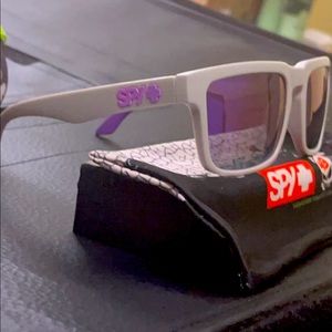 SPY Helm Ken Block Polarized Sunglasses w/ case brand new!